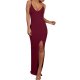 Hen parties, going out, Slim tight asymmetrical dress, with a solid color segmentation, sexy